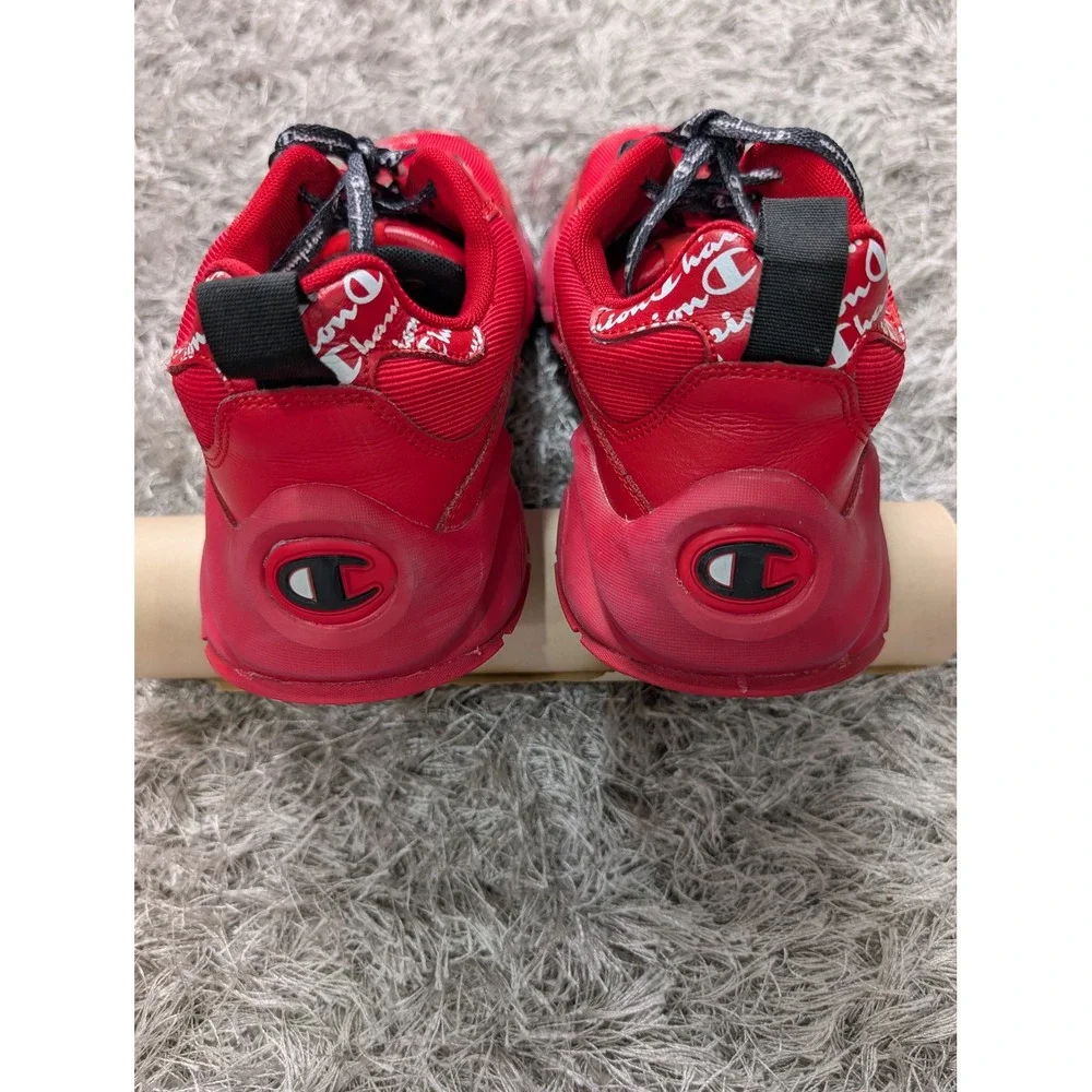 Champion 93Eighteen King Red Leather Sneakers Mens 11.5 CMS10026M